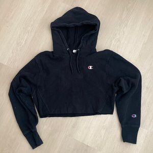 Cropped Champion Hoodie